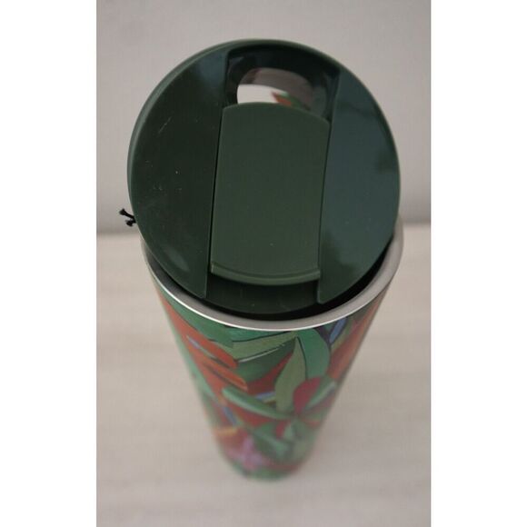 Farm Rio +Starbucks Green Banana Mix 16oz Hot Cup Tumbler Summer '25 RARE - Picture 12 of 13